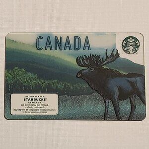 STARBUCKS GIFT CARD CANADA Moose 2018